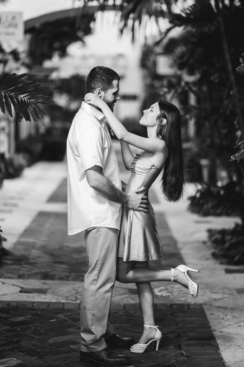 Haley & Andrew engagement photo 6 at Ever After Farms Ranch Wedding Venue