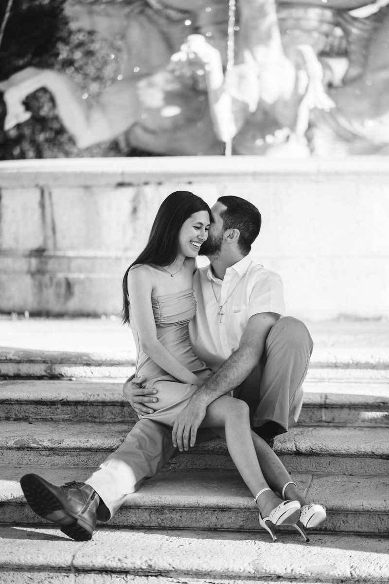 Haley & Andrew engagement photo 28 at Ever After Farms Ranch Wedding Venue