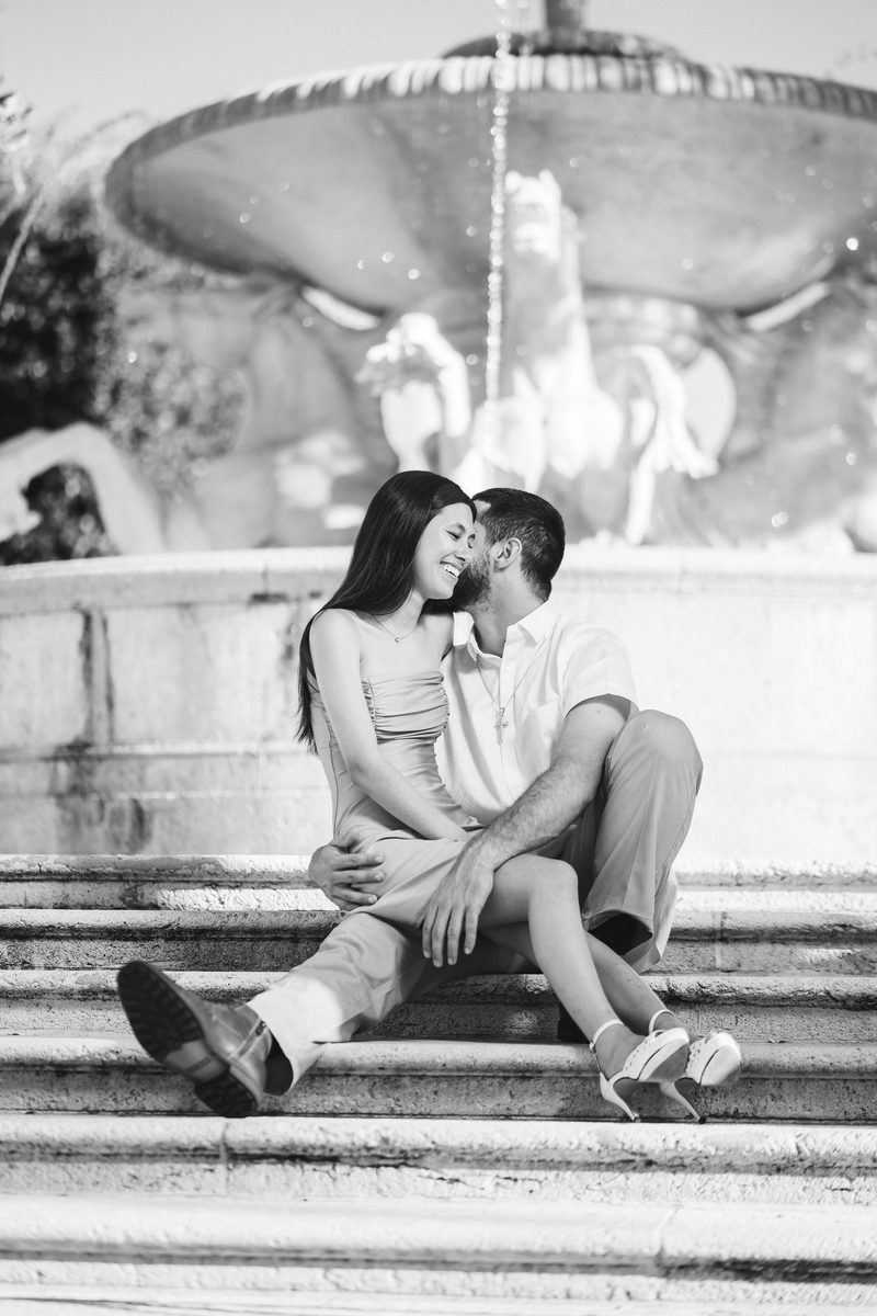 Haley & Andrew engagement photo 29 at Ever After Farms Ranch Wedding Venue