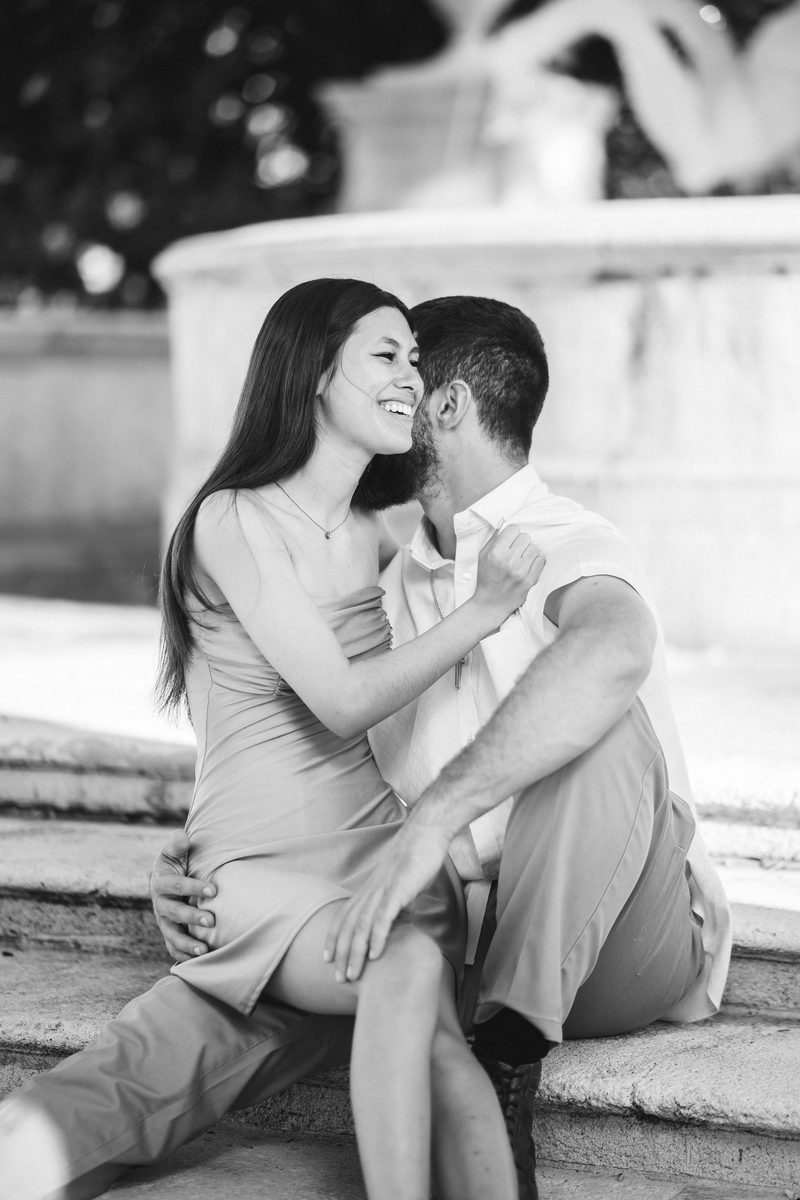 Haley & Andrew engagement photo 33 at Ever After Farms Ranch Wedding Venue