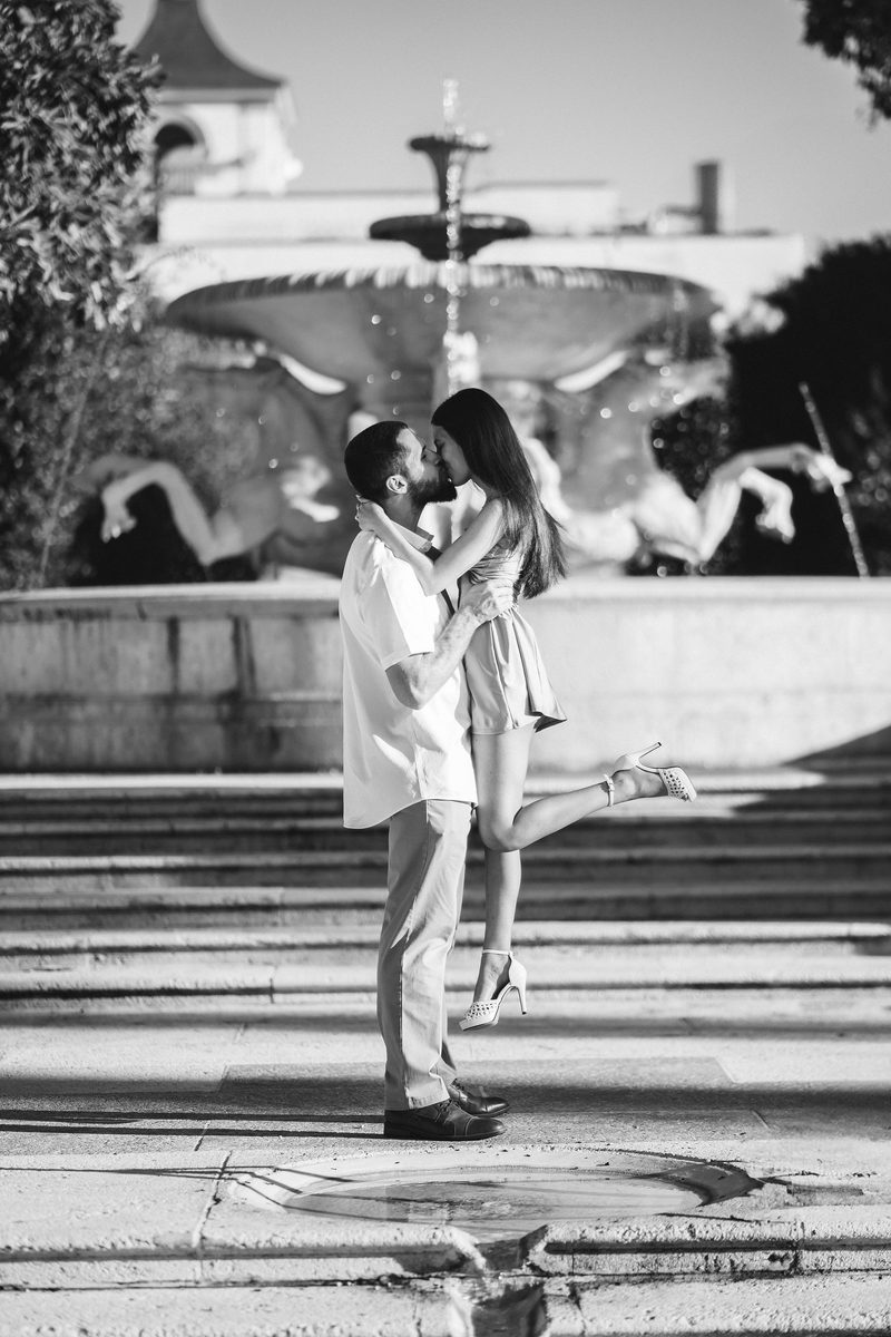 Haley & Andrew engagement photo 39 at Ever After Farms Ranch Wedding Venue