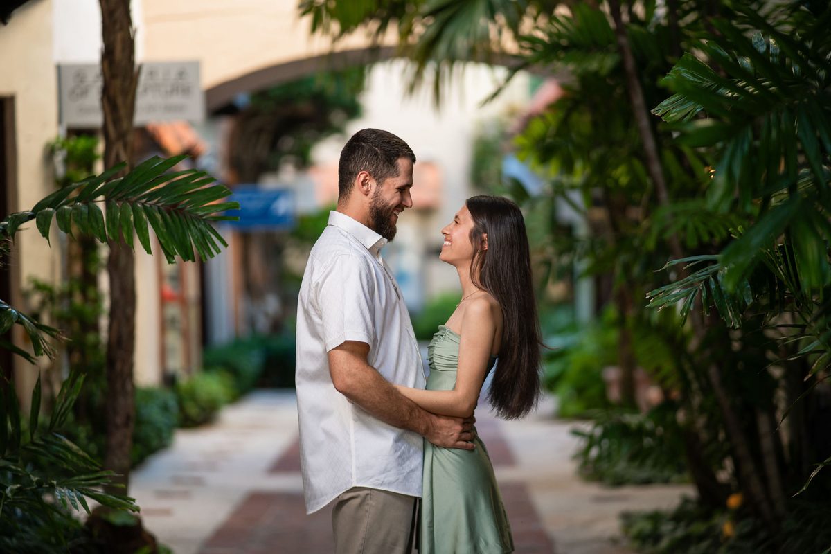 Haley & Andrew engagement photo 1 at Ever After Farms Ranch Wedding Venue