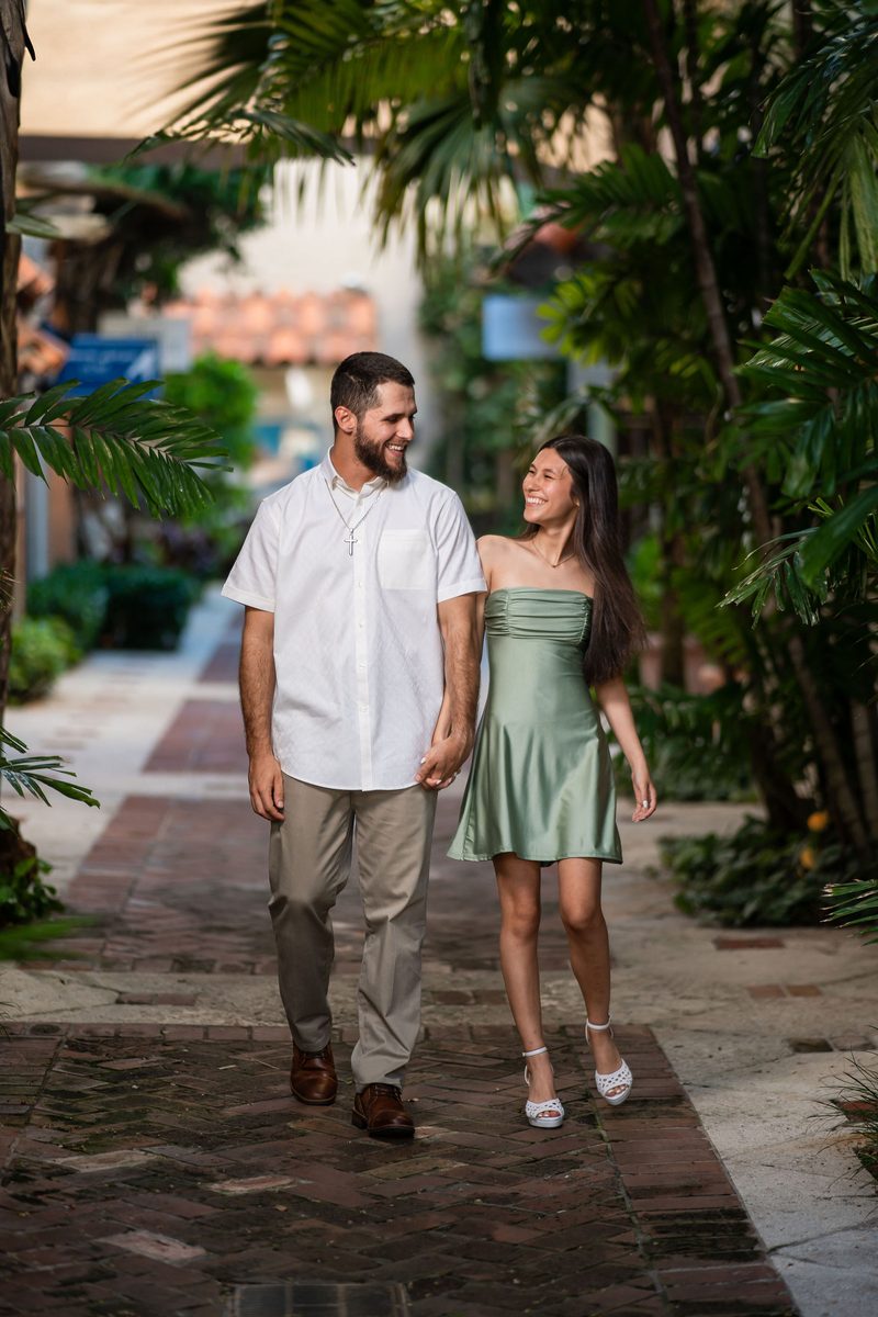 Haley & Andrew engagement photo 13 at Ever After Farms Ranch Wedding Venue