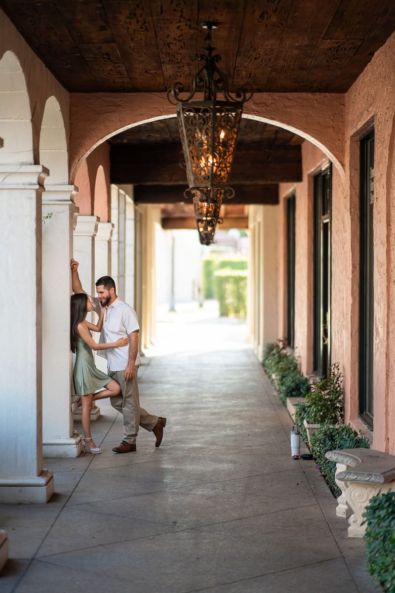 Haley & Andrew engagement photo 15 at Ever After Farms Ranch Wedding Venue