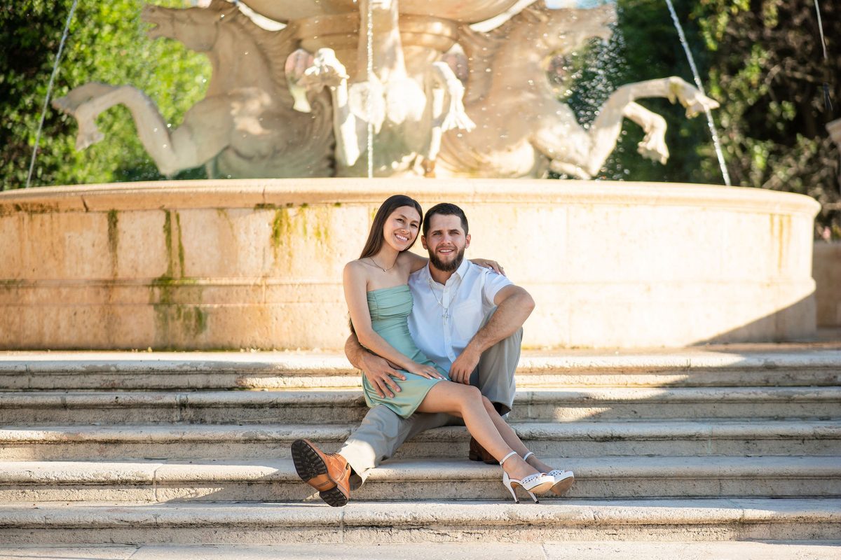 Haley & Andrew engagement photo 21 at Ever After Farms Ranch Wedding Venue