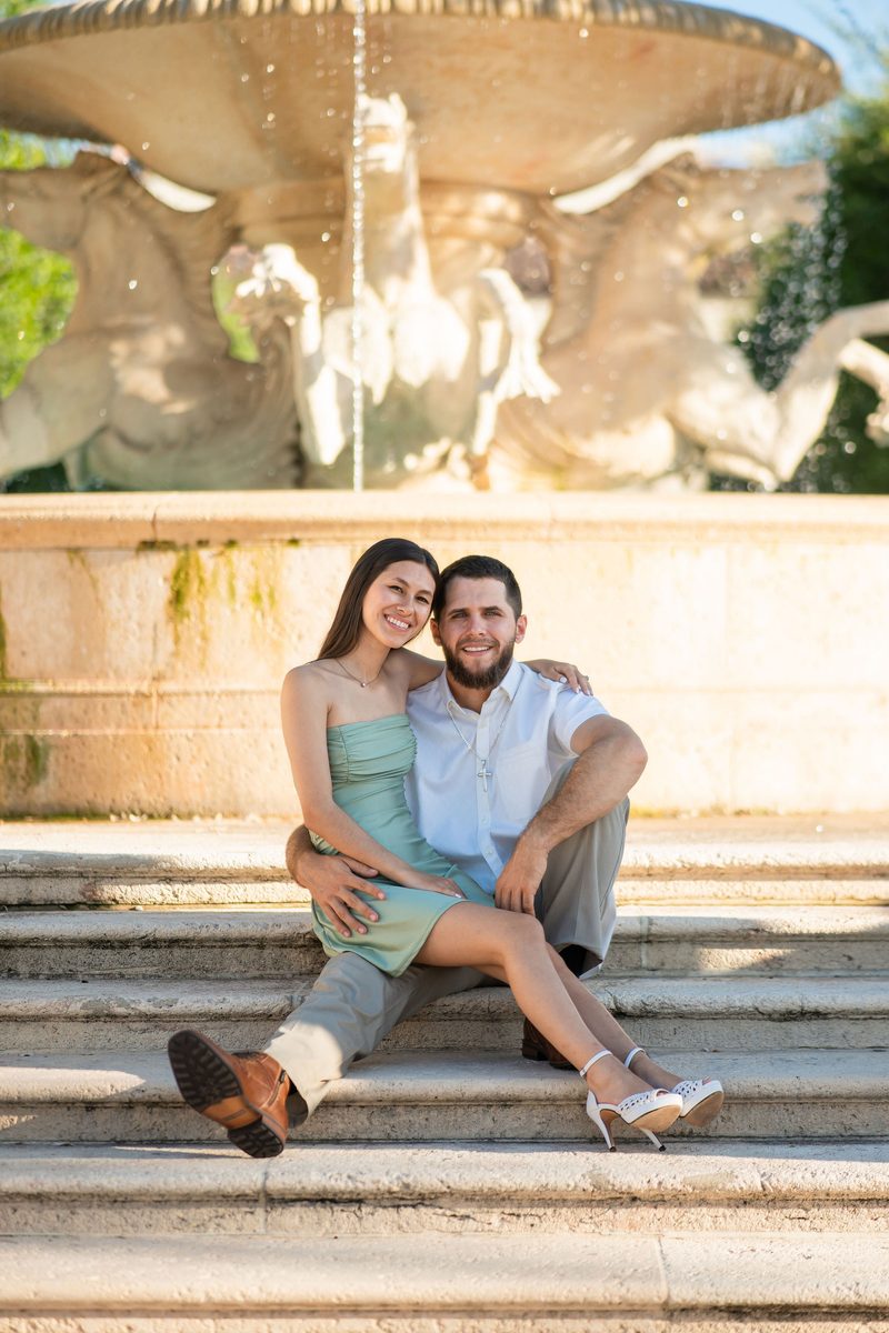 Haley & Andrew engagement photo 22 at Ever After Farms Ranch Wedding Venue