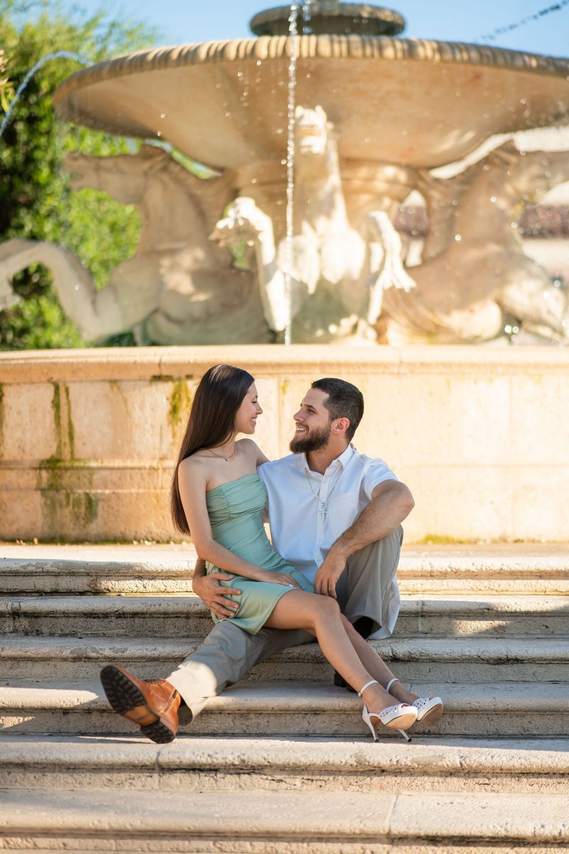 Haley & Andrew engagement photo 23 at Ever After Farms Ranch Wedding Venue
