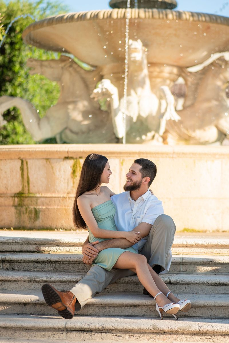 Haley & Andrew engagement photo 24 at Ever After Farms Ranch Wedding Venue