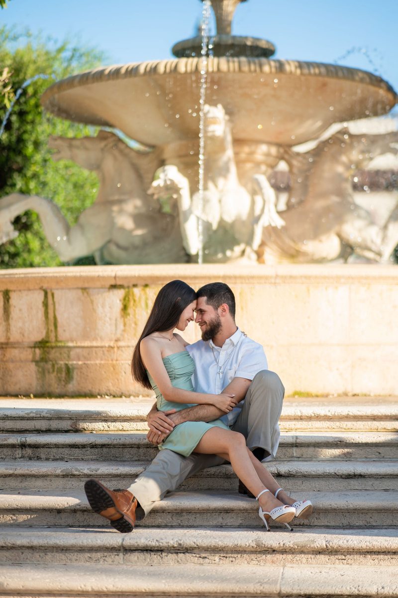 Haley & Andrew engagement photo 25 at Ever After Farms Ranch Wedding Venue