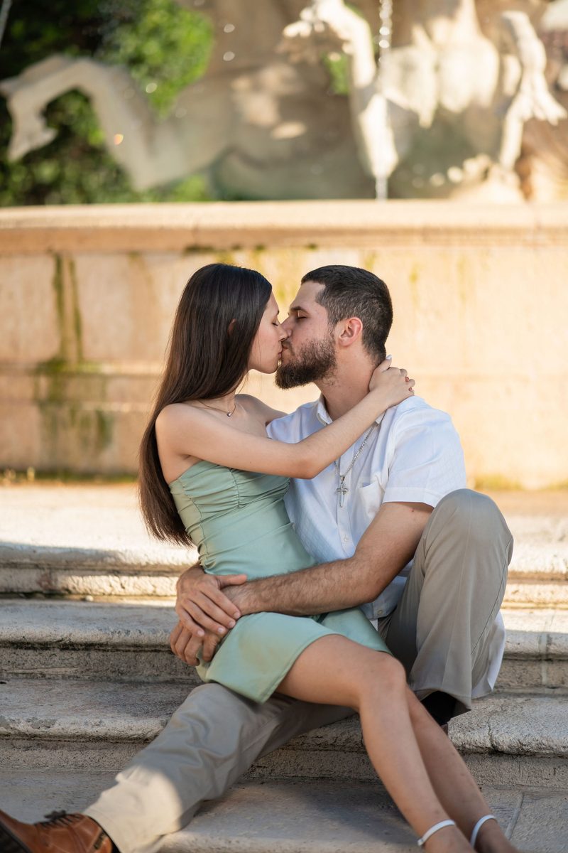 Haley & Andrew engagement photo 27 at Ever After Farms Ranch Wedding Venue