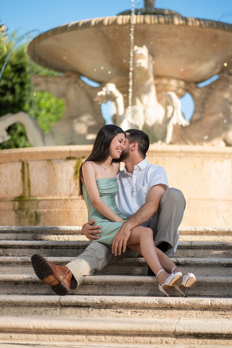 Haley & Andrew engagement photo 29 at Ever After Farms Ranch Wedding Venue