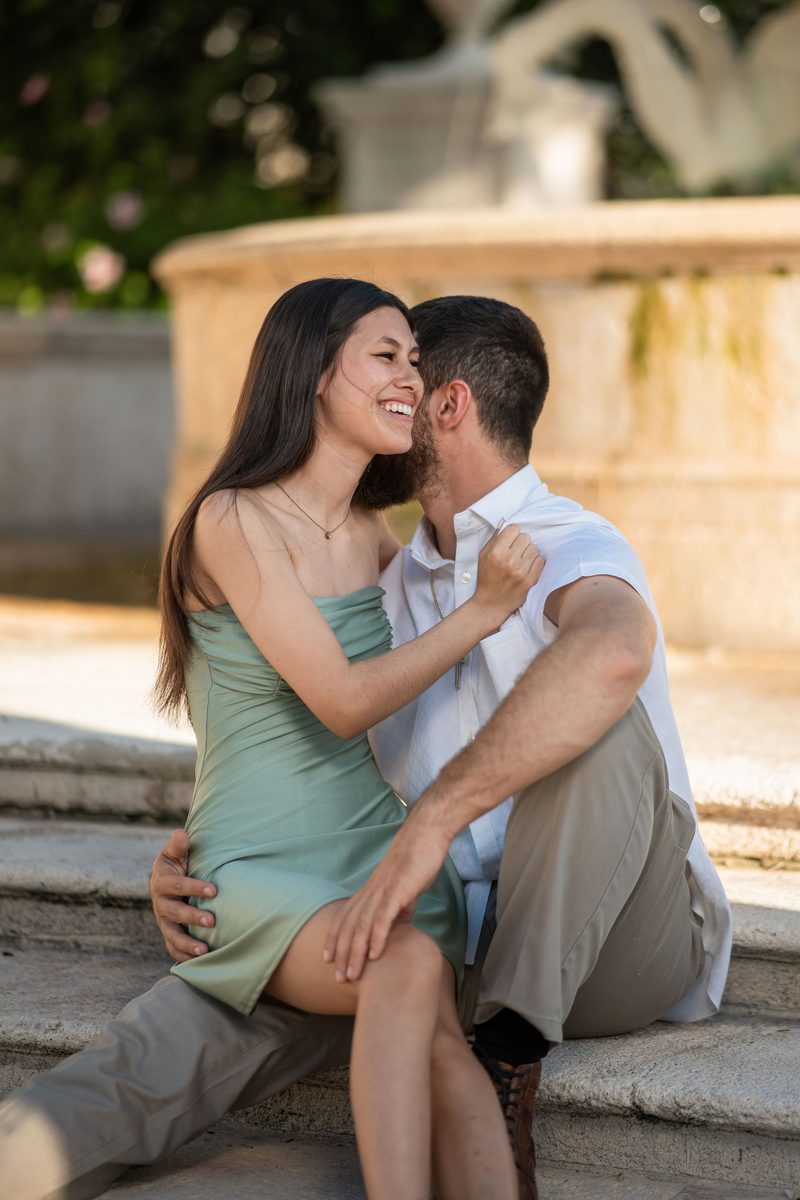 Haley & Andrew engagement photo 33 at Ever After Farms Ranch Wedding Venue