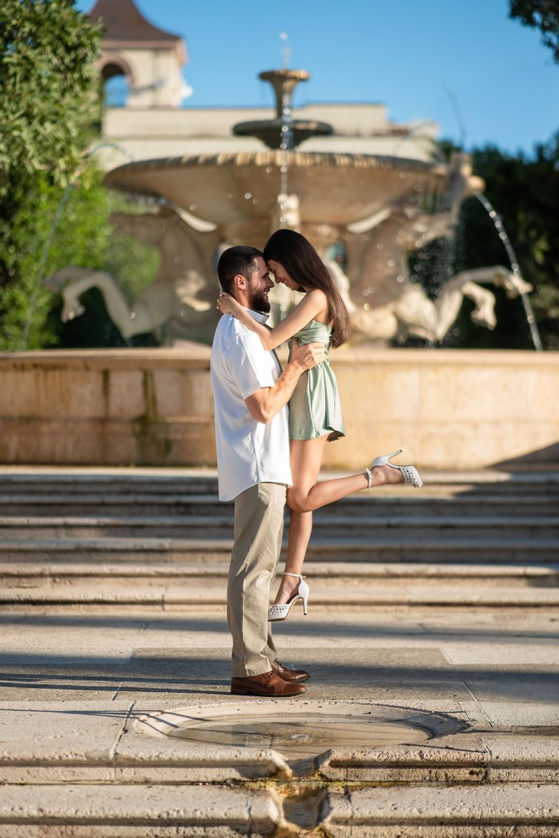 Haley & Andrew engagement photo 38 at Ever After Farms Ranch Wedding Venue