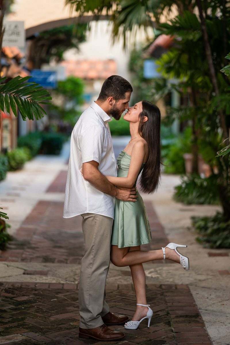 Haley & Andrew engagement photo 5 at Ever After Farms Ranch Wedding Venue