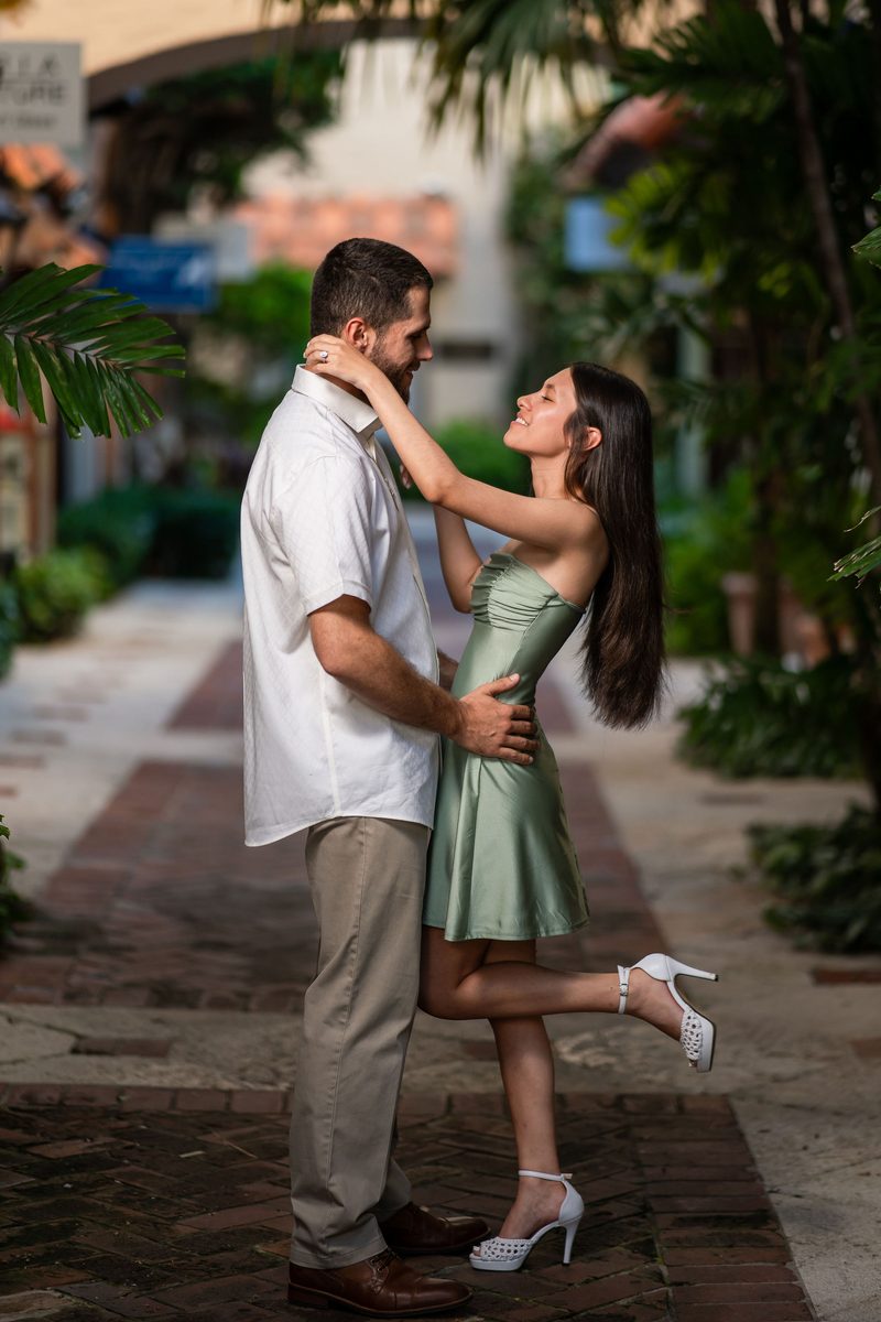 Haley & Andrew engagement photo 6 at Ever After Farms Ranch Wedding Venue