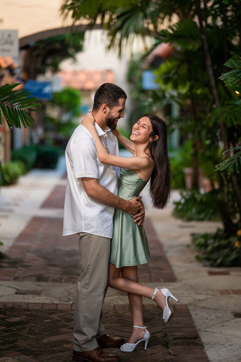 Haley & Andrew engagement photo 9 at Ever After Farms Ranch Wedding Venue