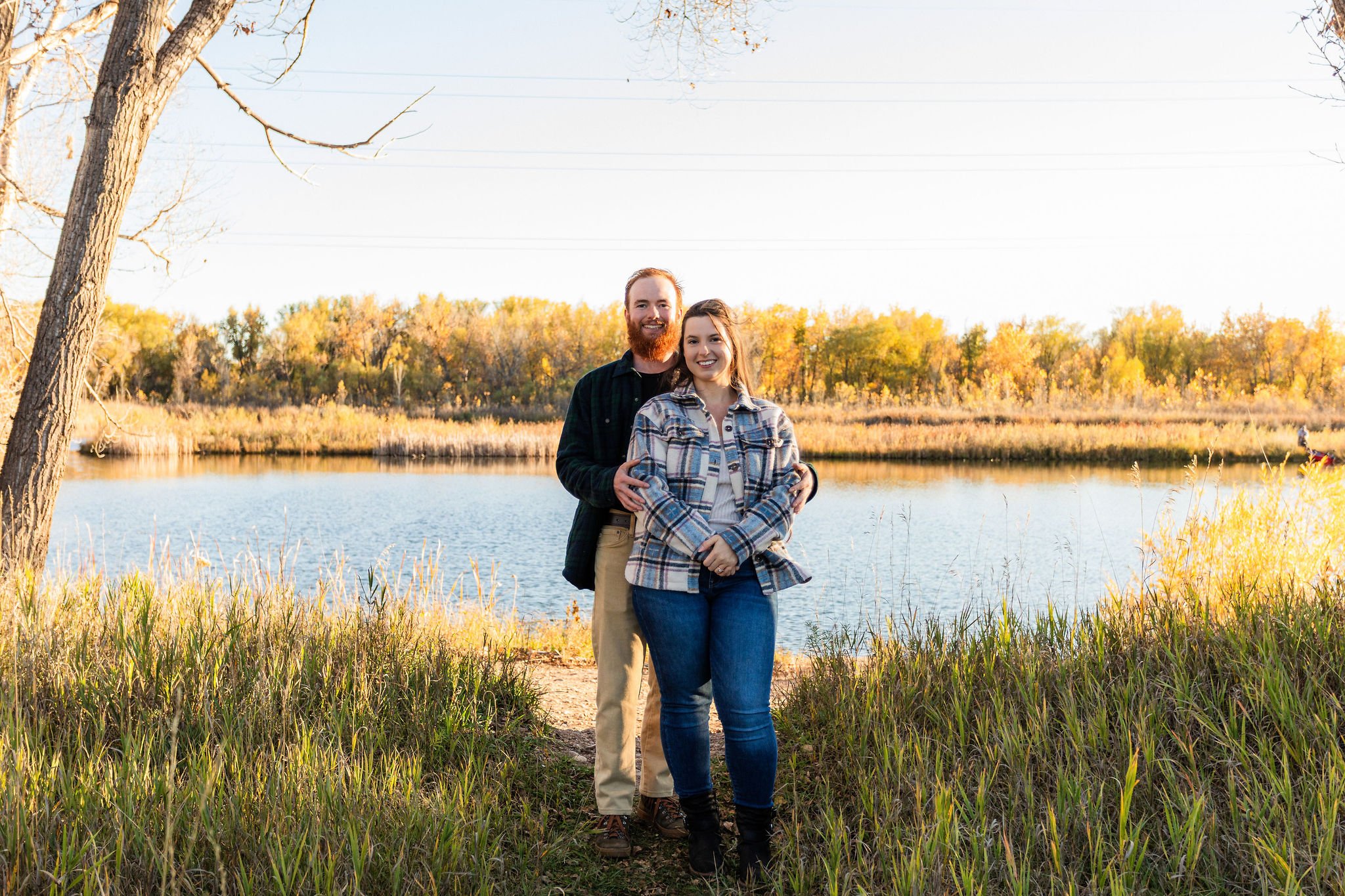 Jade & Jared engagement photo 4 at McMurry Natural Area