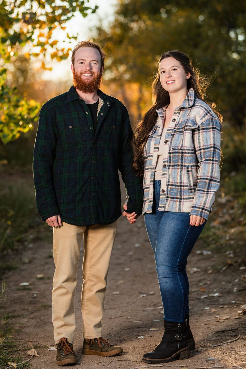 Jade & Jared engagement photo 13 at McMurry Natural Area