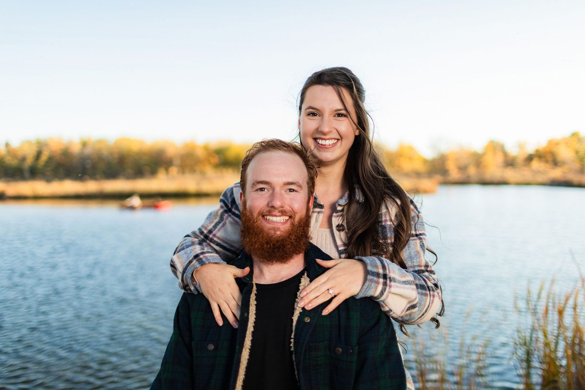 Jade & Jared engagement photo 8 at McMurry Natural Area