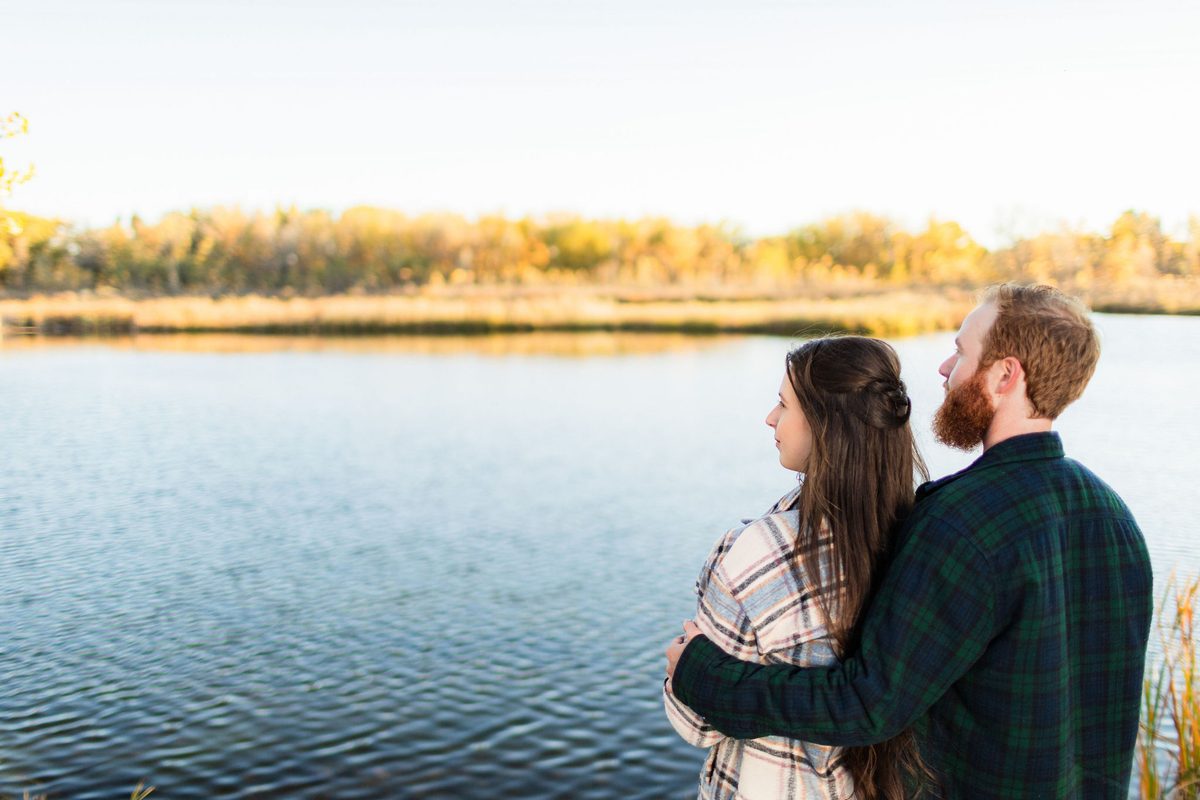 Jade & Jared engagement photo 9 at McMurry Natural Area